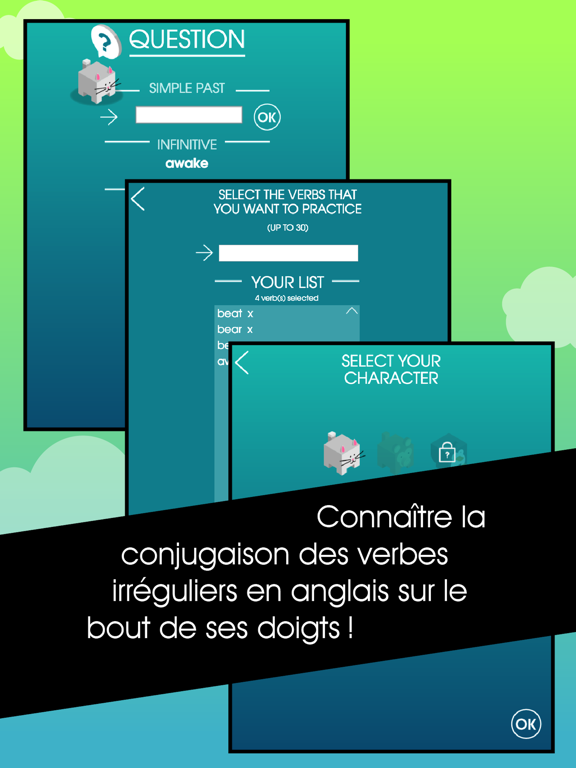 Screenshot #6 pour Irregular Verbs Challenge