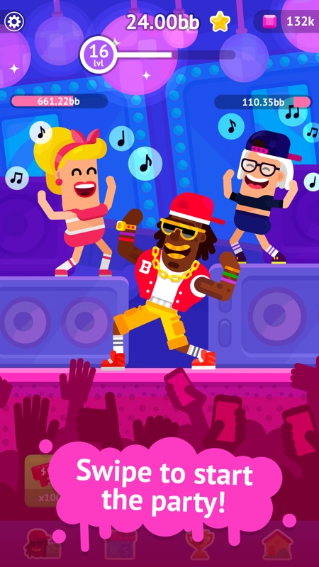Partymasters - Fun Idle Game screenshot 1