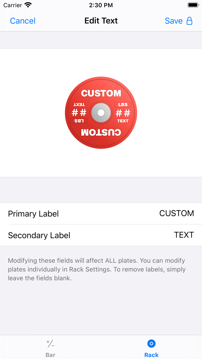 Powerlift — Barbell Calculator