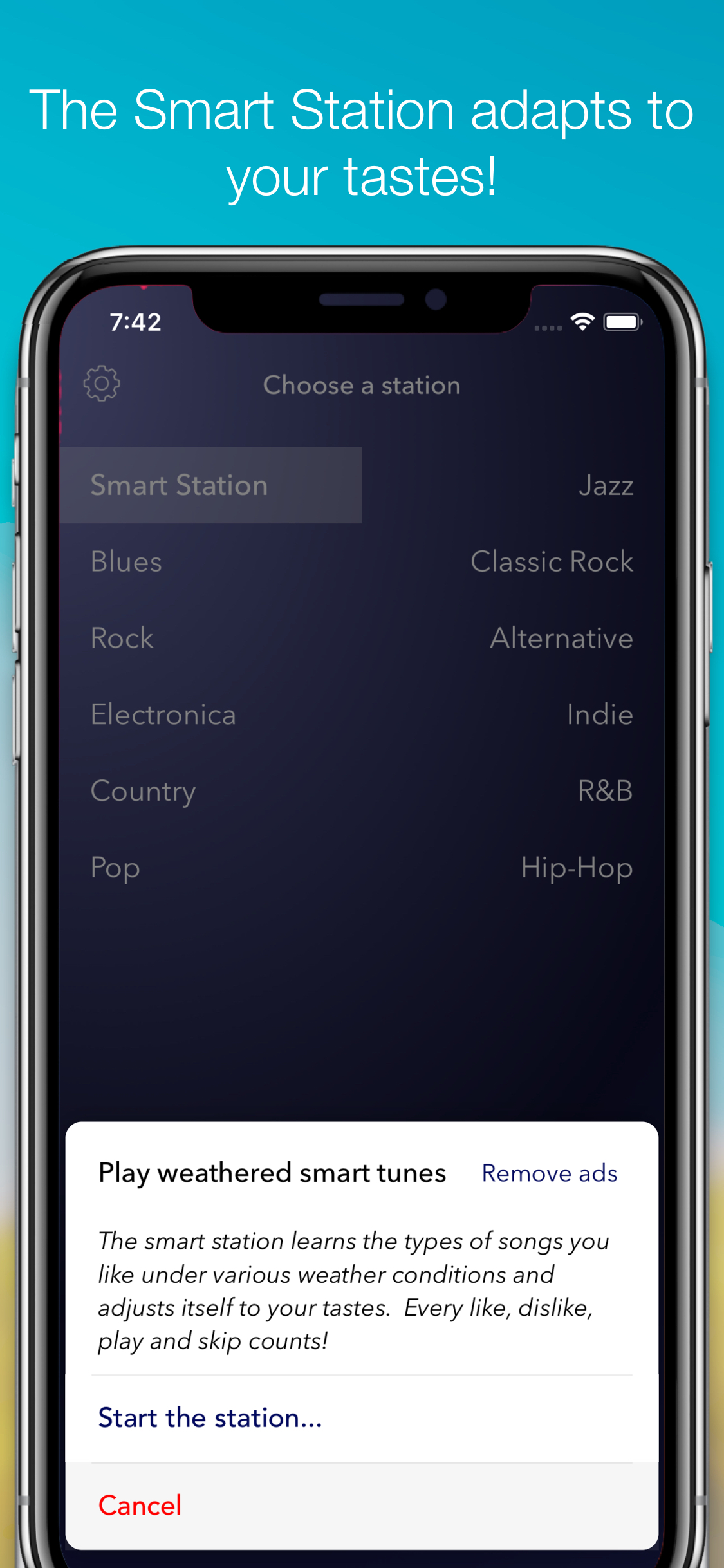 WeatherTunes Music screenshot 5