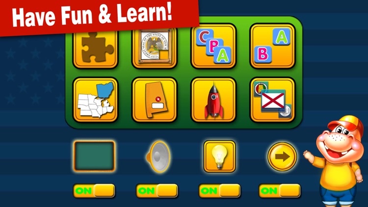 States and Capitals Map Games