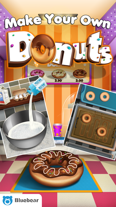 Screenshot #1 pour Donut Maker - Baking Games