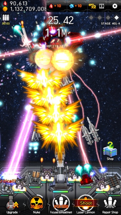 Galaxy Missile War Screenshot