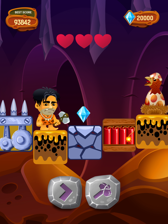 The Cave: Platform Jump Game iPad screenshot