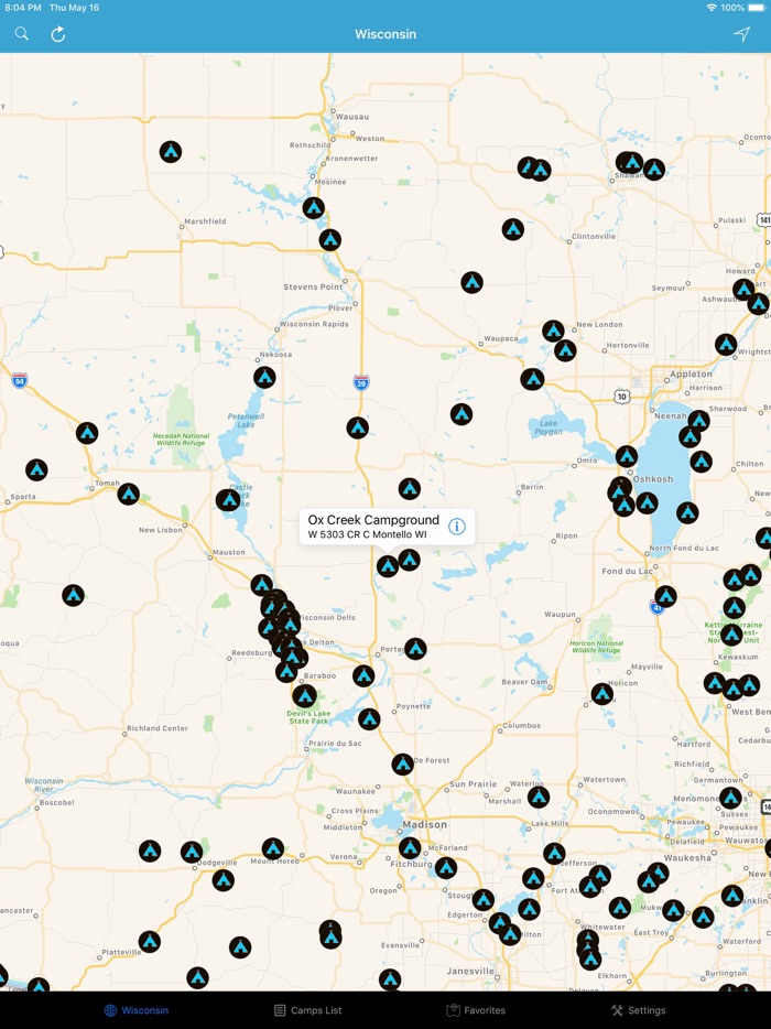 Wisconsin  Minnesota Camps RV