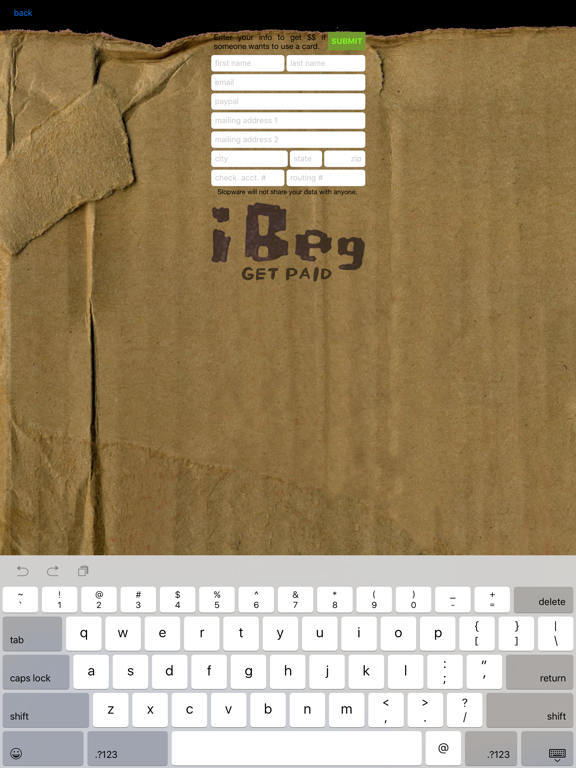 Screenshot #6 pour iBeg