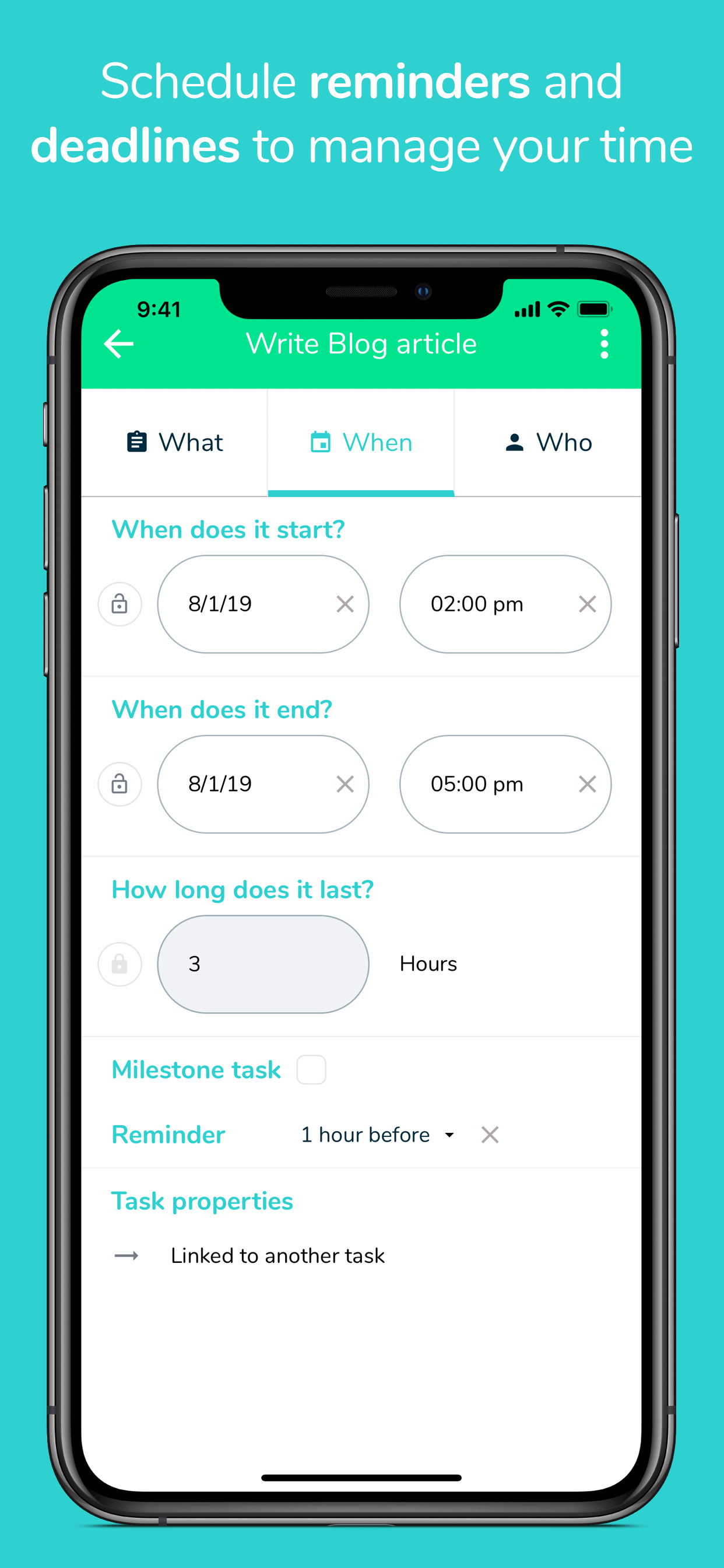 Beesbusy : project management screenshot 4