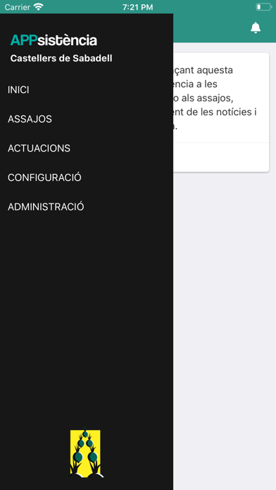 Castellers de Sabadell app screenshot