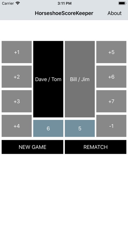 Horseshoe Score Keeper