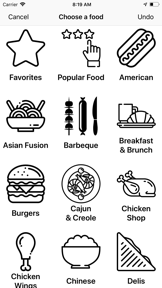 Where to eat? screenshot