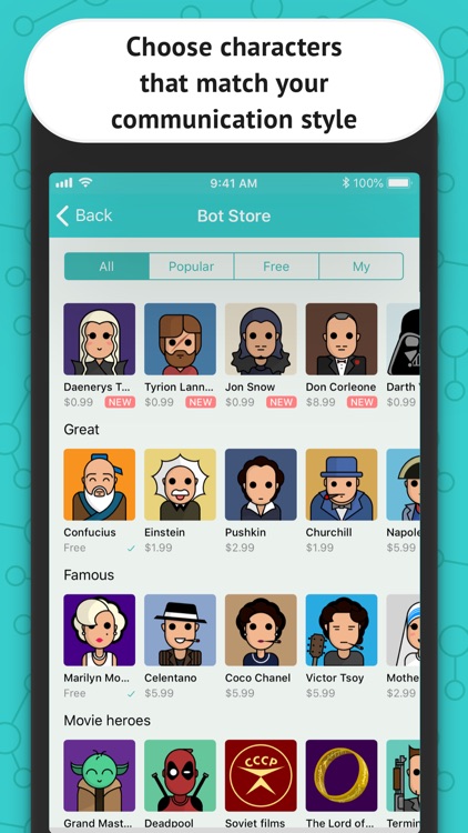 iMe Messenger for Telegram screenshot-4