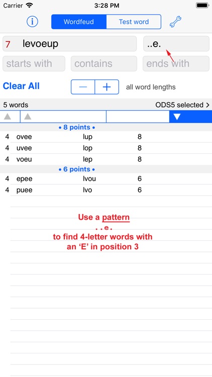 Français Words Finder/WF