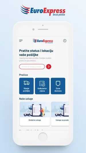 EuroExpress brza pošta screenshot 1