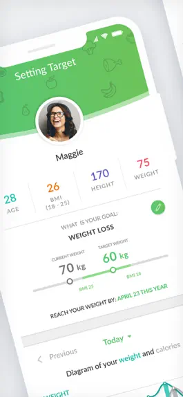 Game screenshot Body Food Weight: diet tracker apk