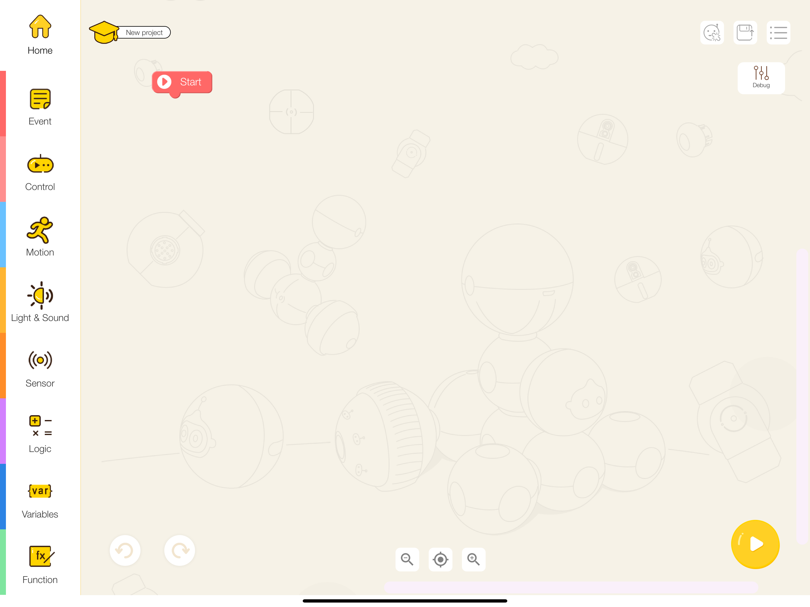 Mabot IDE screenshot 3