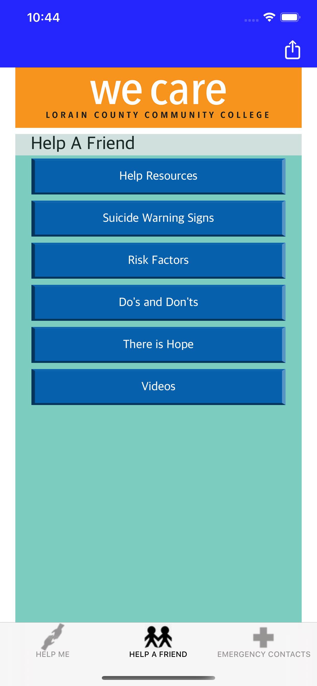 We Care-Lorain County CC