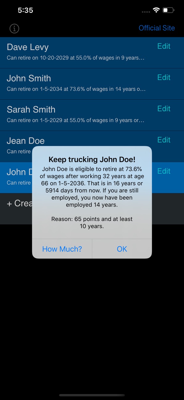 iPhone screenshot