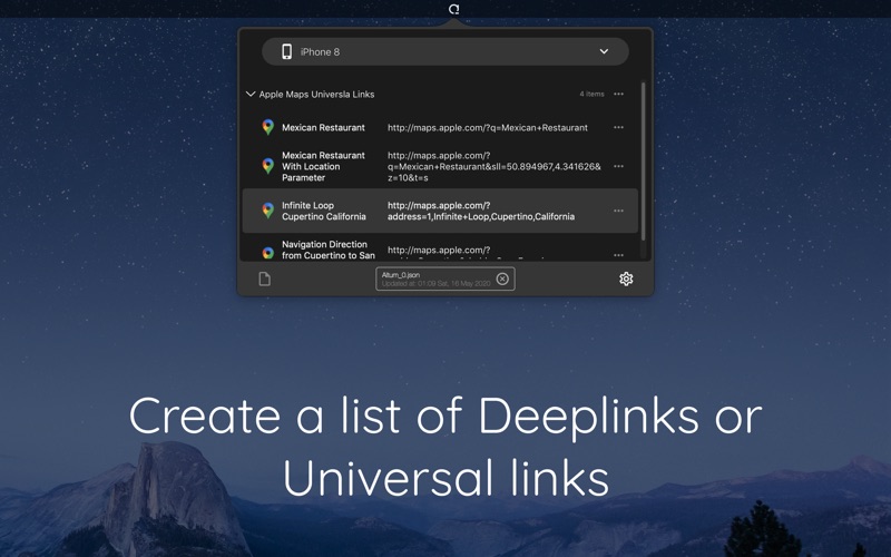 Screenshot #1 pour Altum - Deeplinks Manager