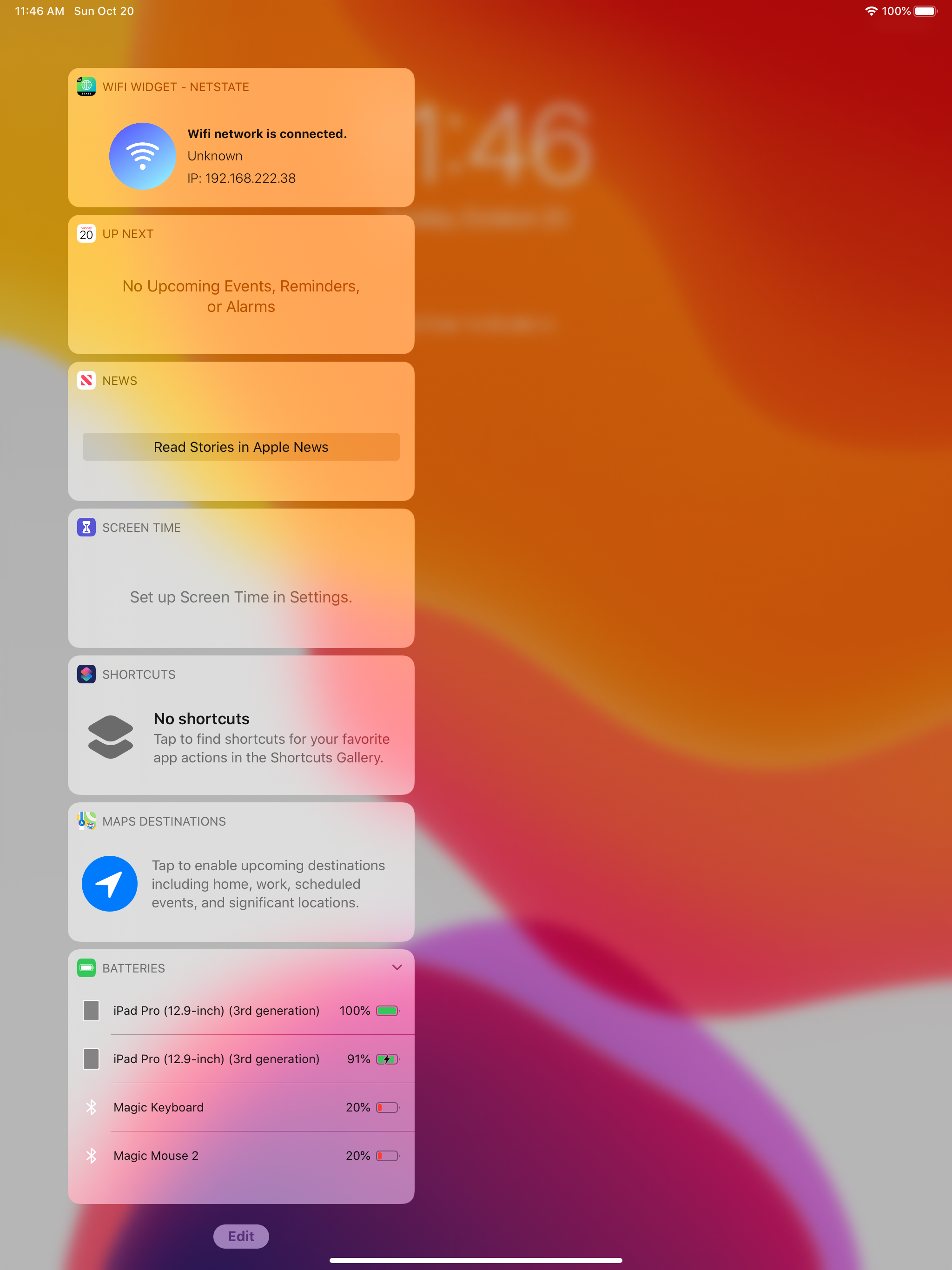 WIFI Widget - NetState