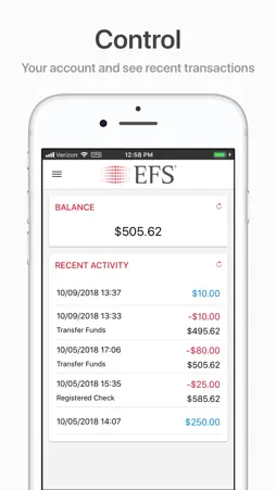 EFS PayControl screenshot 1