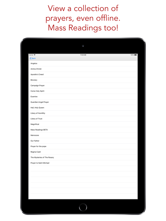 Ragin' Cajun Catholics - OLOW iPad screenshot 4 - Lifestyle app