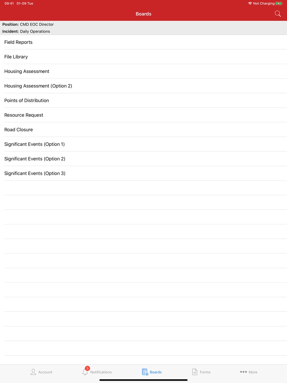 iPad screenshot