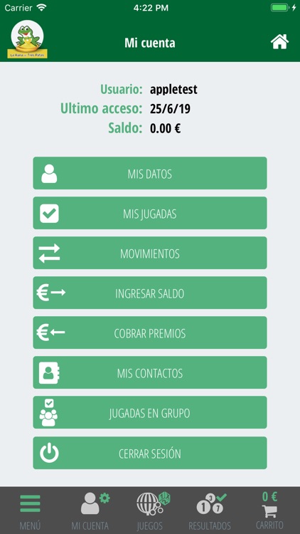 Lotería La Rana de Tres Patas screenshot-3