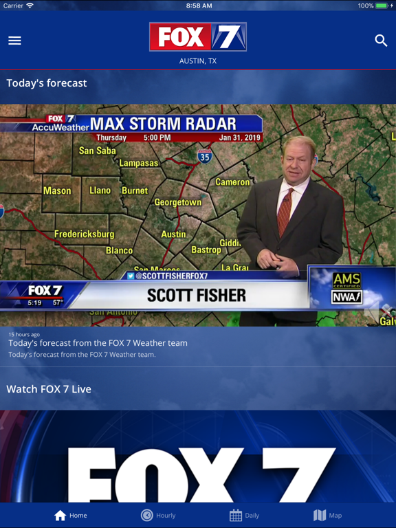 Screenshot #5 pour FOX 7 Austin: Weather