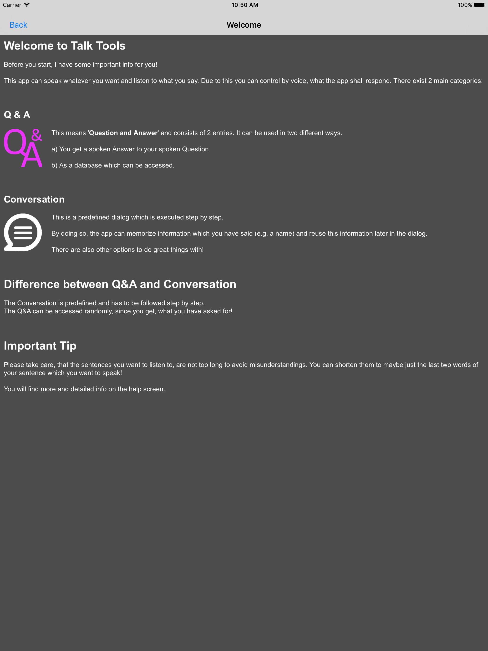 Talk Tools screenshot 7