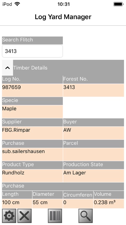 TIMBERplus LogYard Management