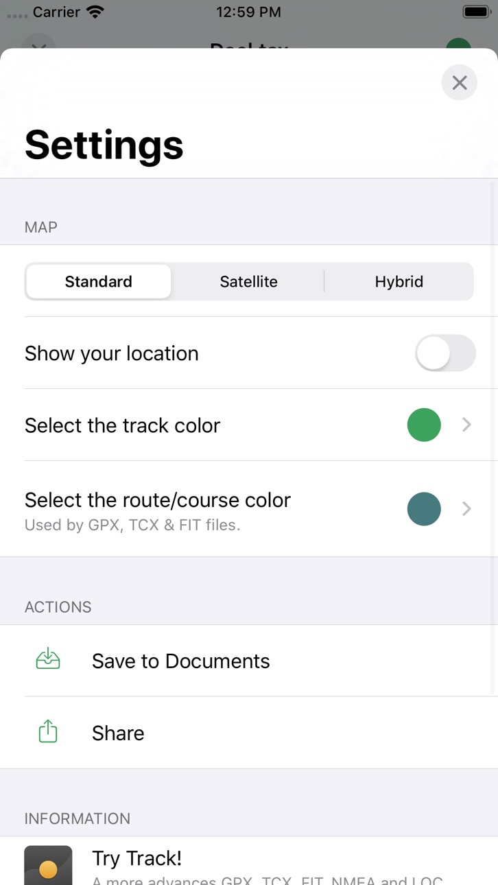 iPhone screenshot