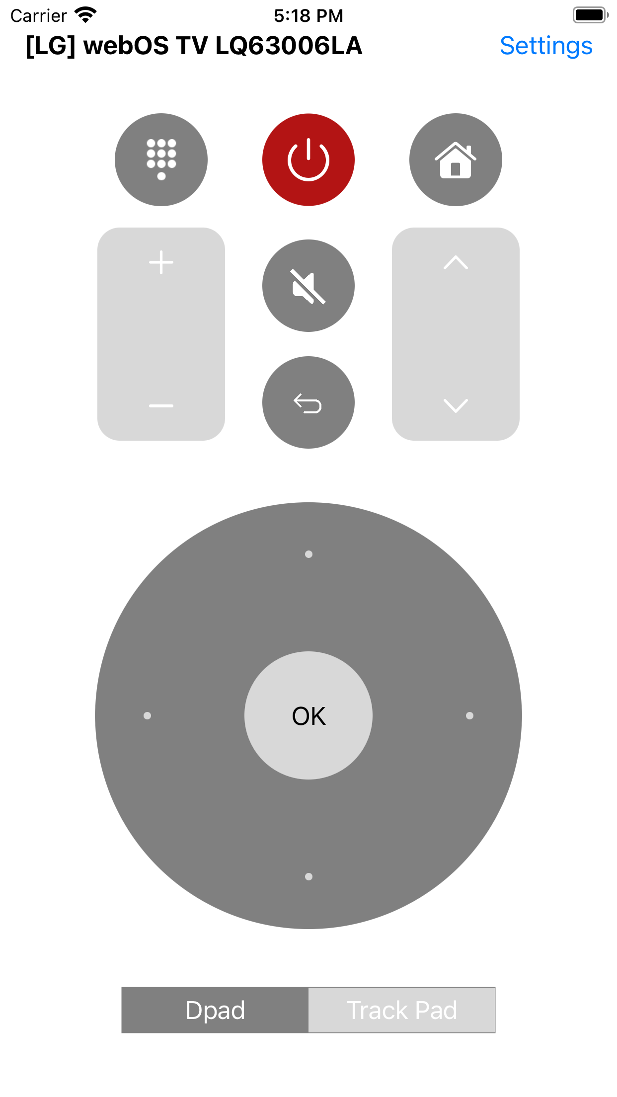 Remote Controller for LG