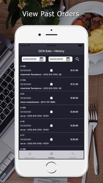 Screenshot #3 pour OCN Eats Restaurant Manager