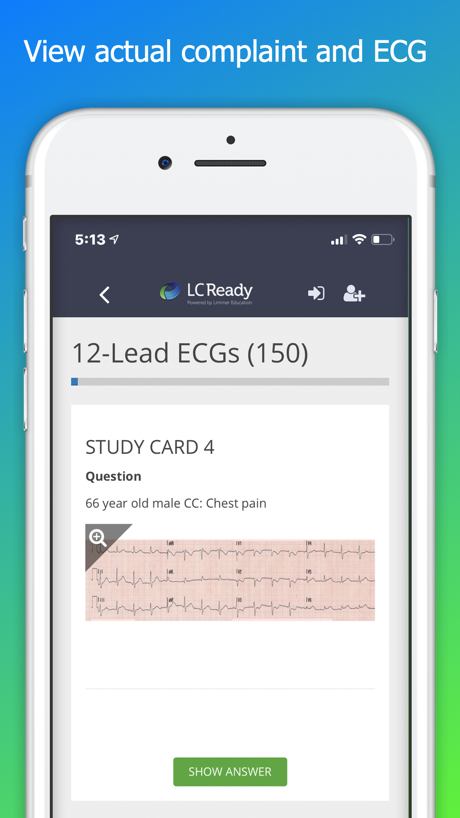 12 Lead ECG Challenge 的 App Store 截图 4