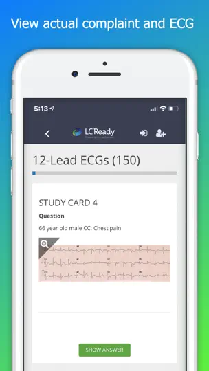 12 Lead ECG Challenge iPhone Screenshot 4