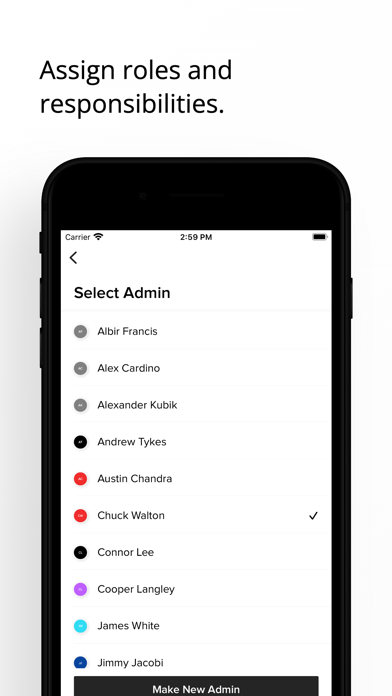 Points - Chapter Management Screenshot