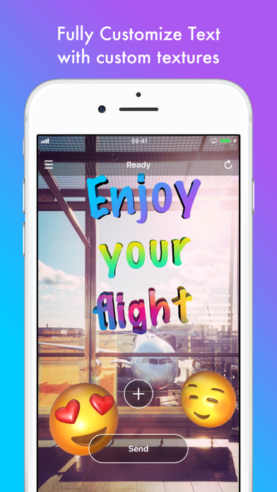 Messages Augmented Reality iPhone screenshot 5 - Entertainment app