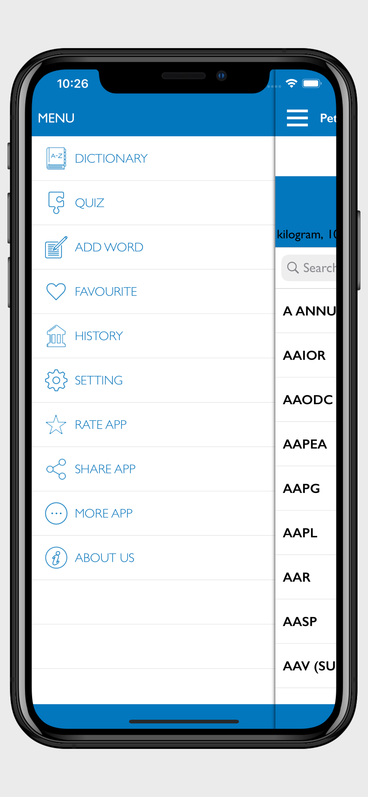 Petroleum Dictionary Pro screenshot 3