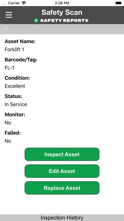 Safety Reports Scan App | SR