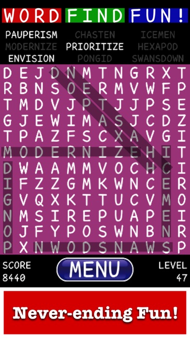 Word Find Fun! Screenshot