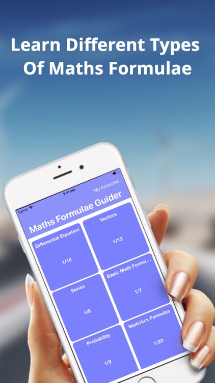 Maths Formulae Guider