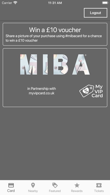 MIBA Card