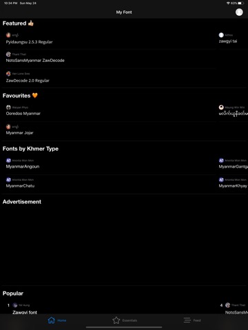 My Font - Myanmar Fontのおすすめ画像2