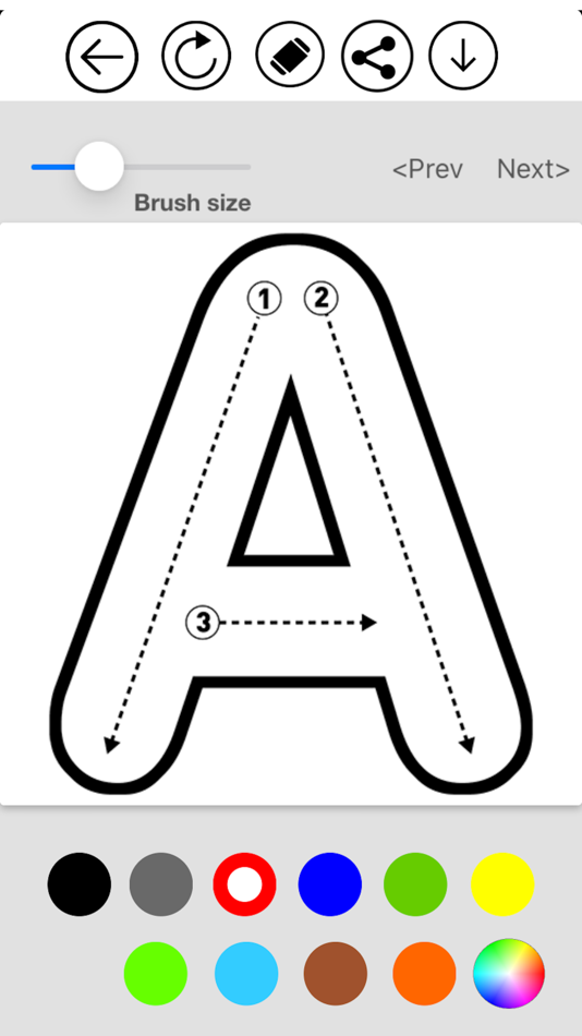 ABC Alphabet & Number Coloring - 2.1 - (iOS)
