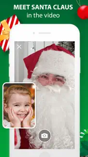 santa claus video message app iphone screenshot 1