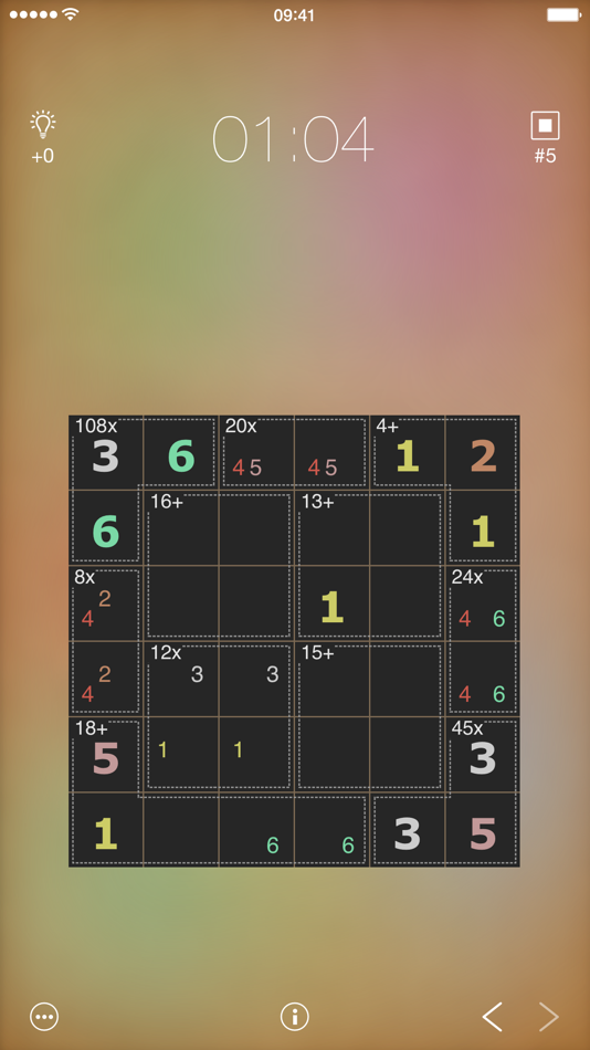 #3. 9 digits - sudoku variations (iOS) 由: Marcus Wagner