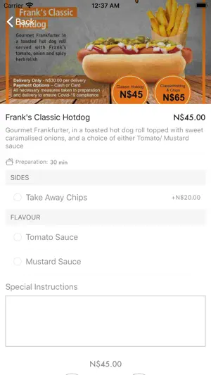 Tap a Meal screenshot 3
