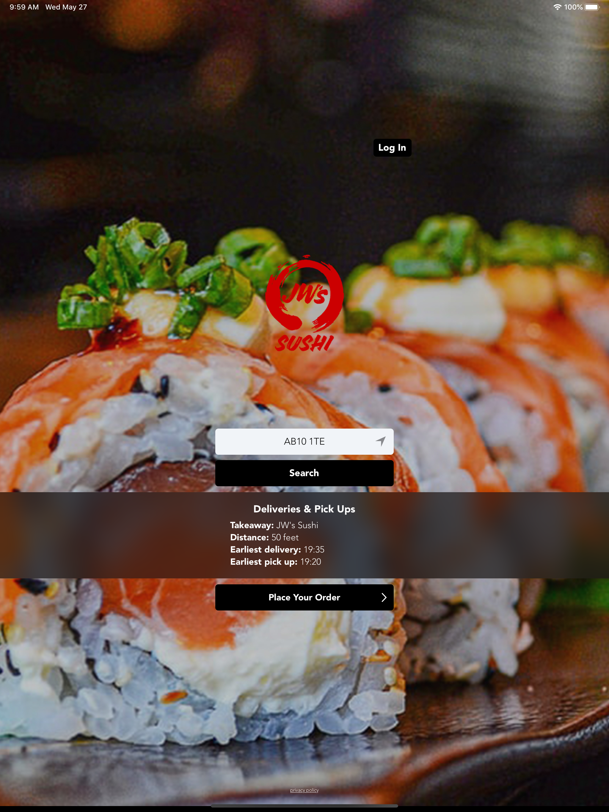 JW's Sushi
