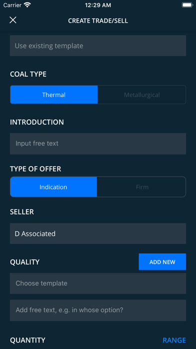 TradeCloud Energy Screenshot