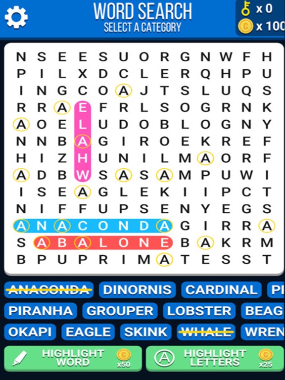 Screenshot #6 pour Word Cross Puzzles Search